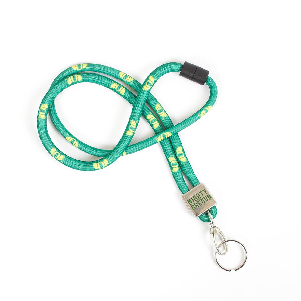 O Wings, Spirit Product, Black, Lanyard, Gifts, 3/8", Soft, Tubular Cord, Slider, 953132